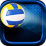 volleysim: visualize the game android application logo